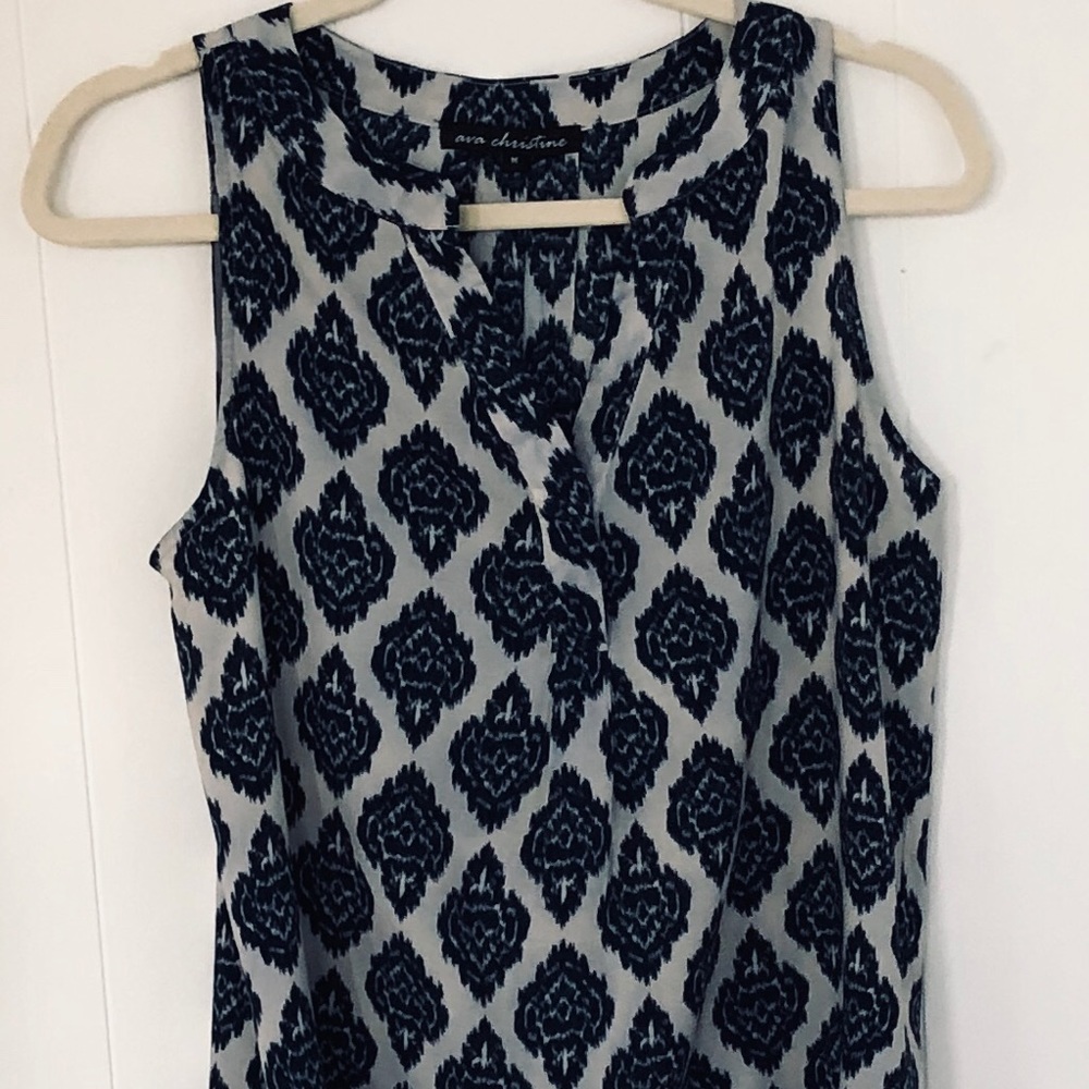 Ava Christina Sleeveless Top